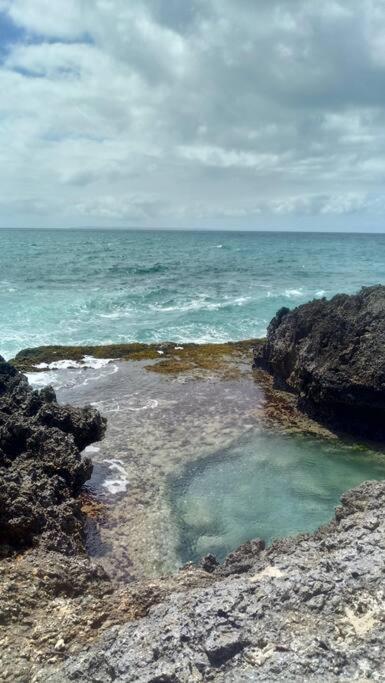 Vue Mer, Piscine, Appartement 4 Personnes Le Gosier  Luaran gambar
