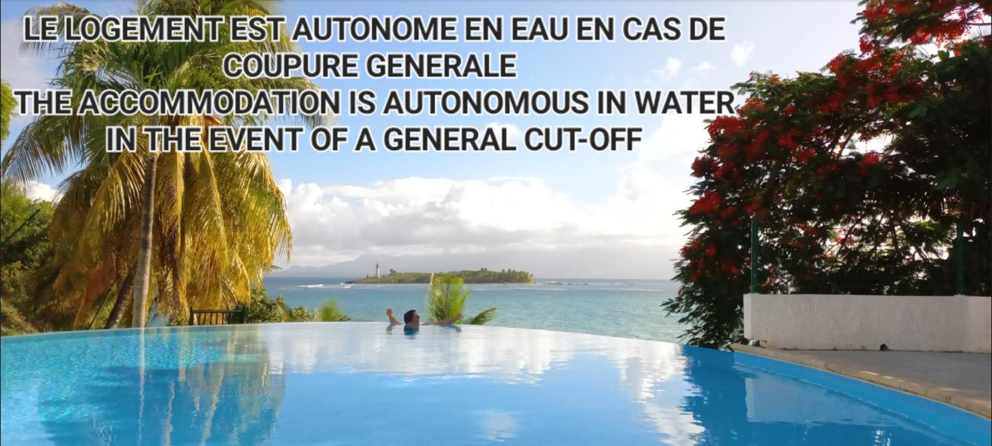 Vue Mer, Piscine, Appartement 4 Personnes Le Gosier  Luaran gambar